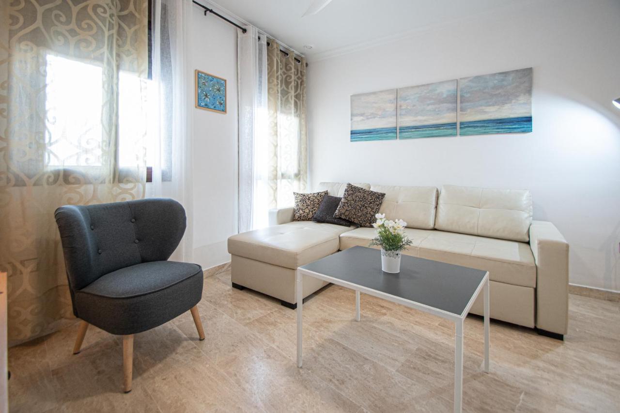 Apartamento Las Letras Gaditanas Cadiz Bagian luar foto