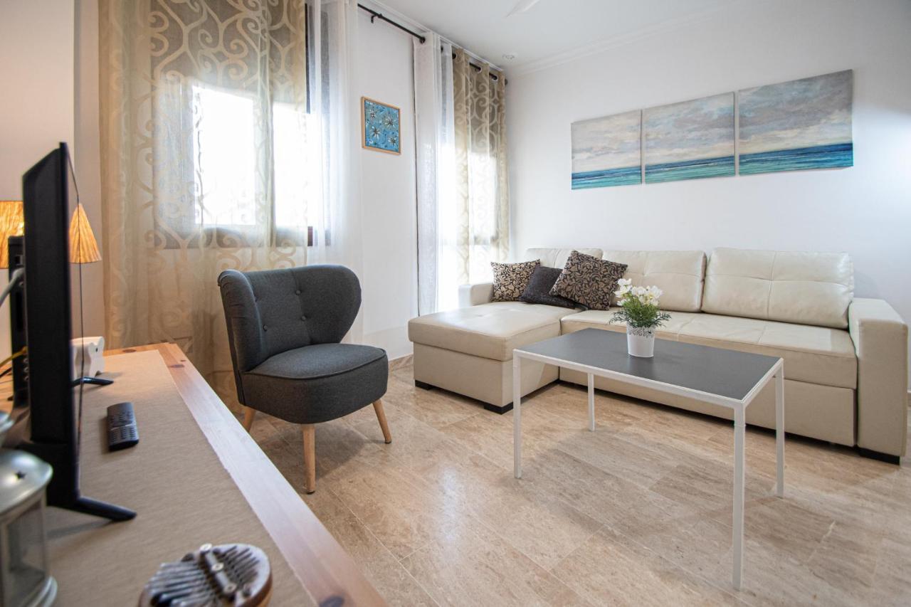 Apartamento Las Letras Gaditanas Cadiz Bagian luar foto