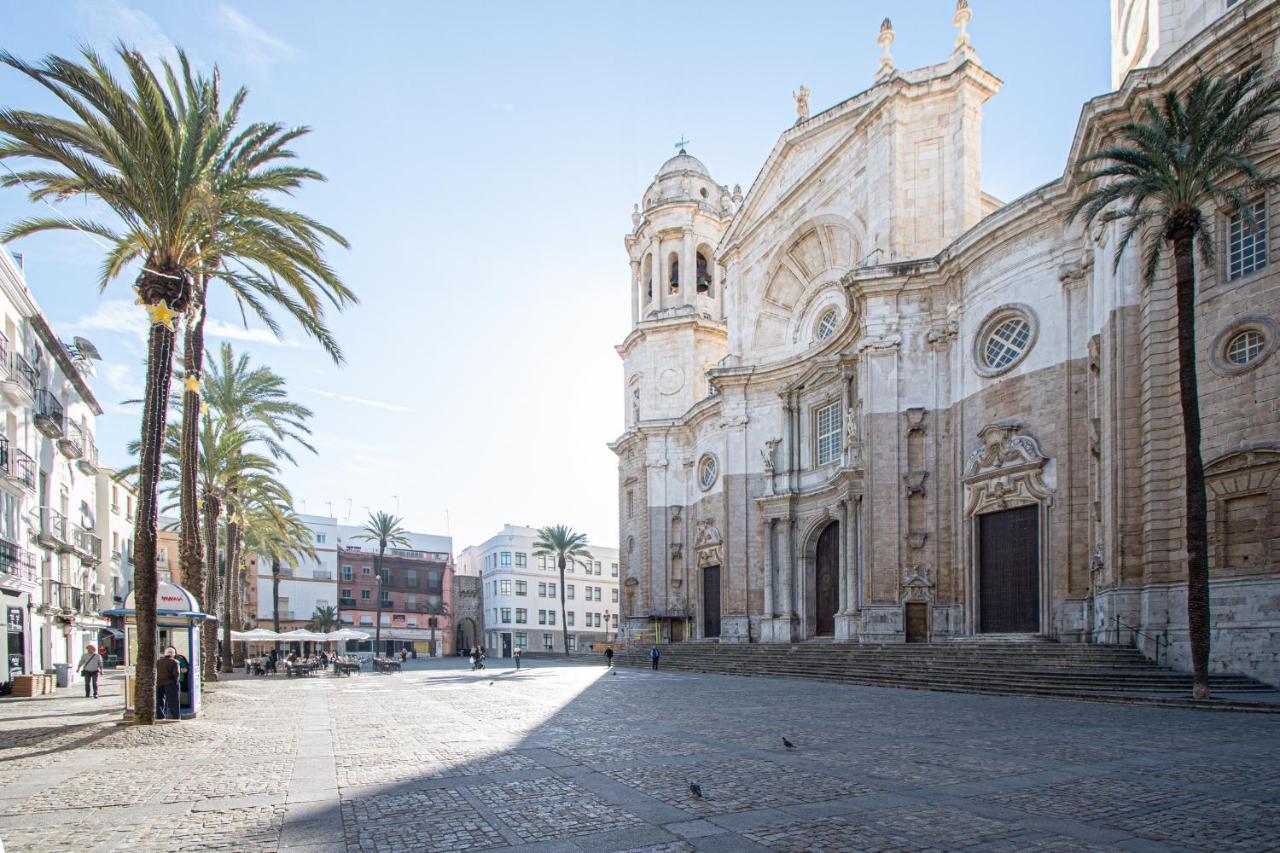 Apartamento Las Letras Gaditanas Cadiz Bagian luar foto
