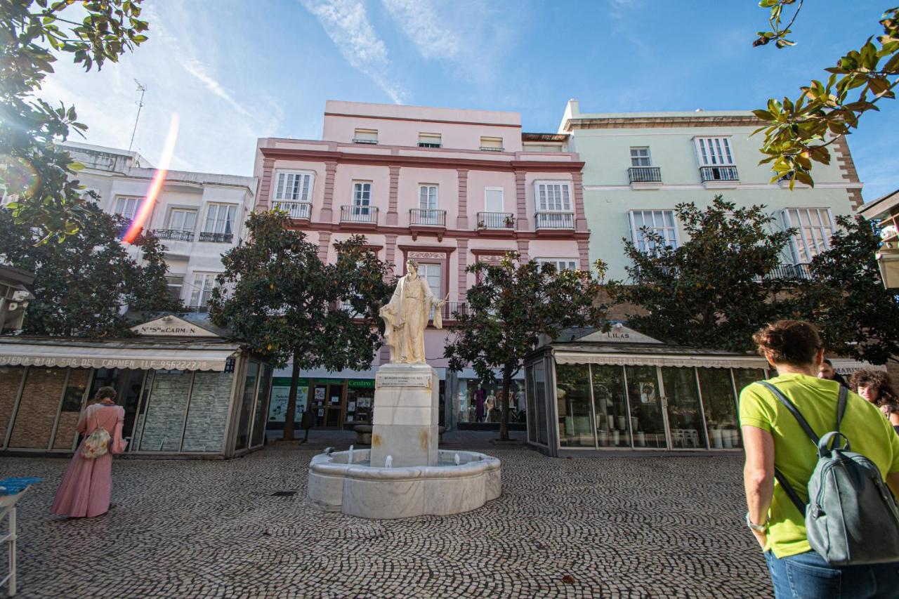 Apartamento Las Letras Gaditanas Cadiz Bagian luar foto